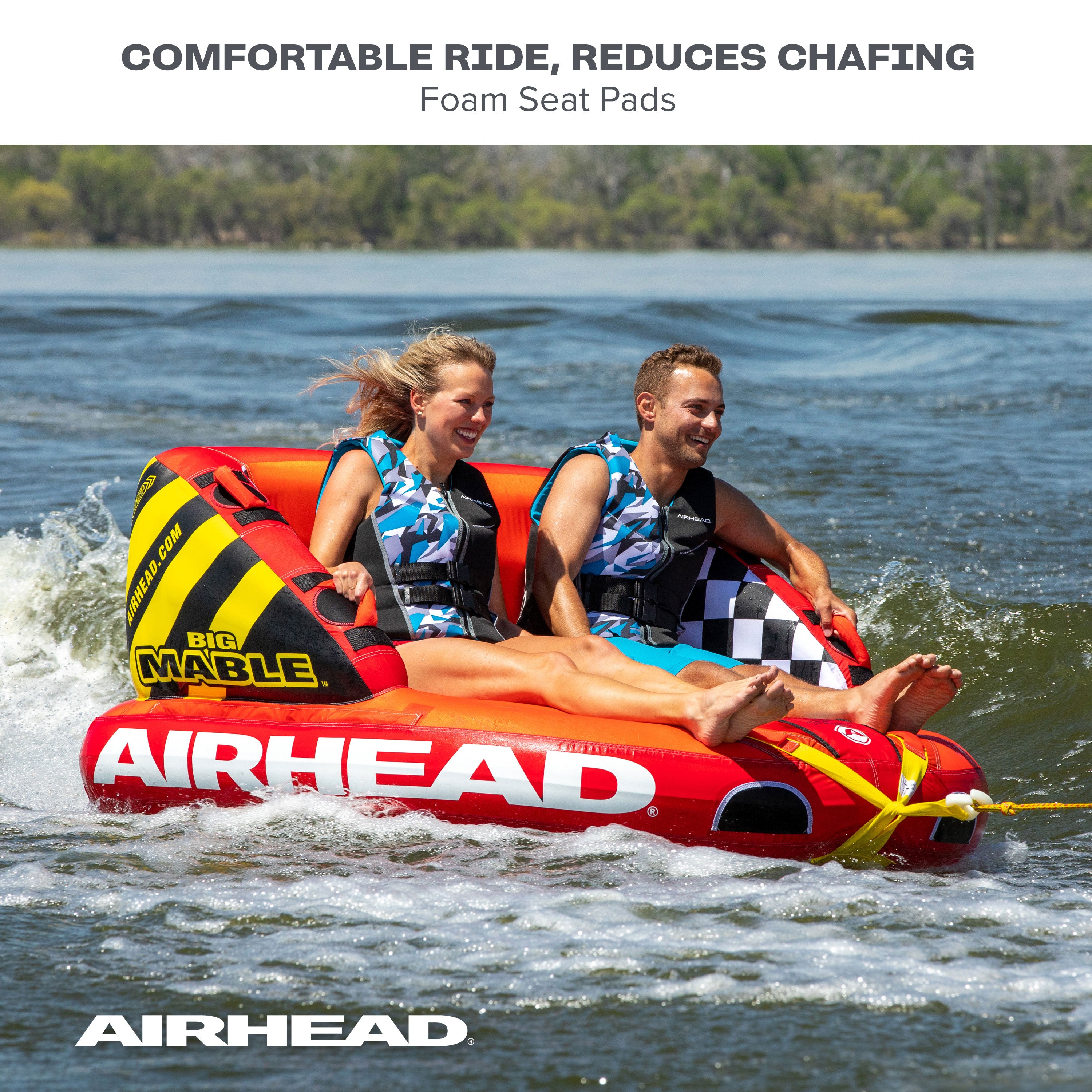 Big Mable Inflatable Double Rider Towable | Airhead
