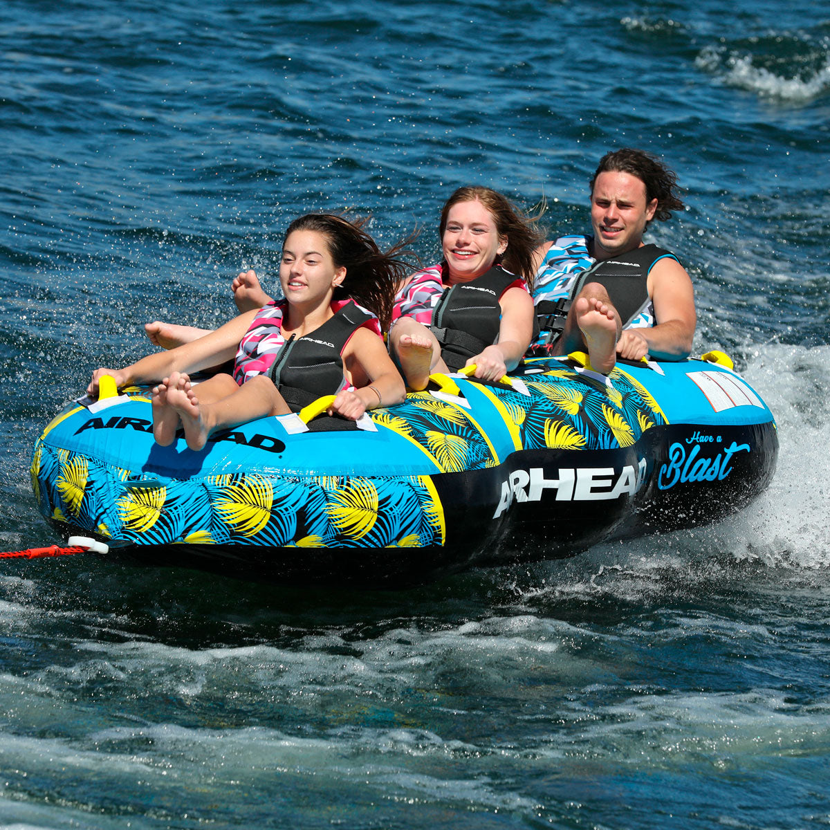 Blast 3 | 1-3 Rider Towable Tube for Boating