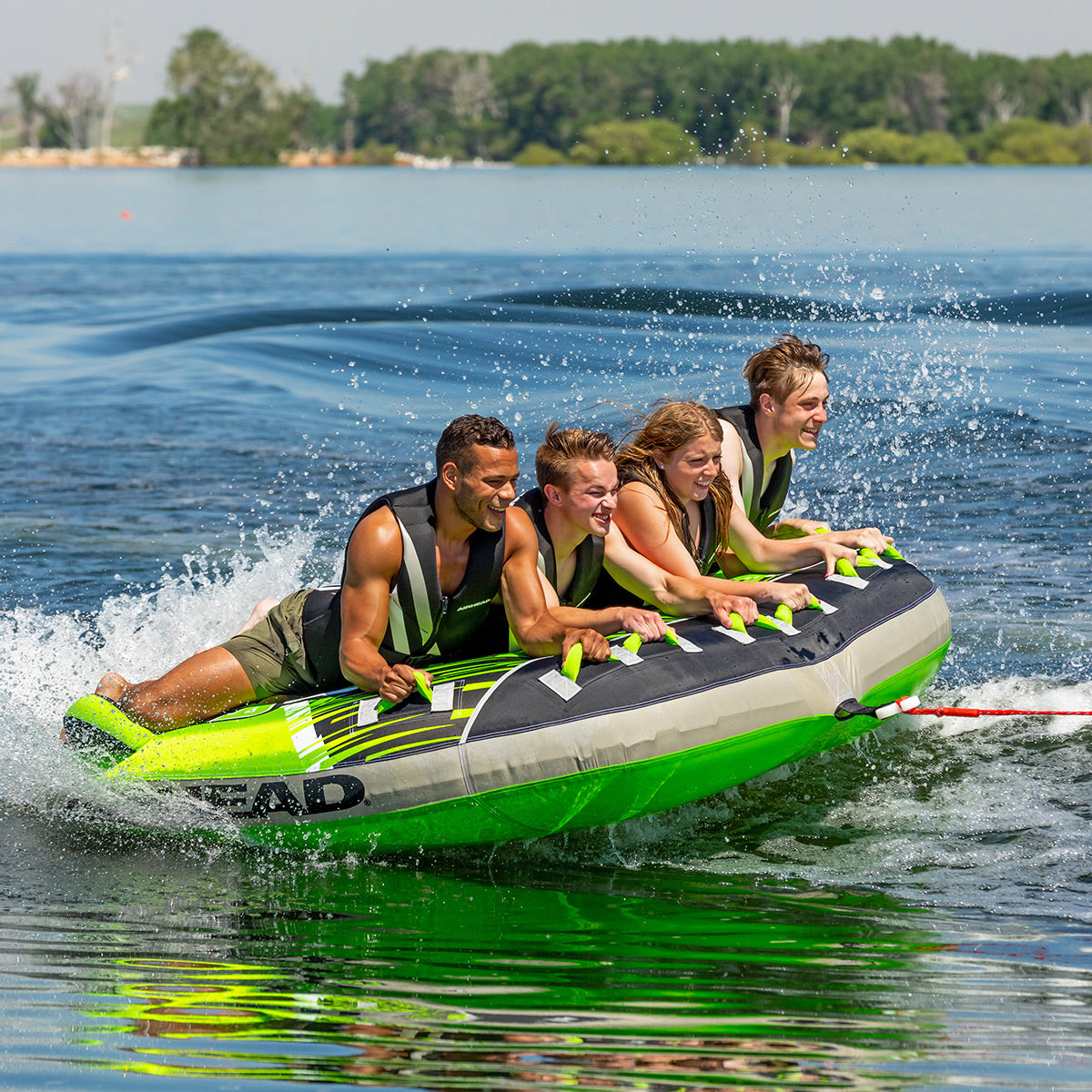 G-Force 1-4 Rider Towable Tube for Boating